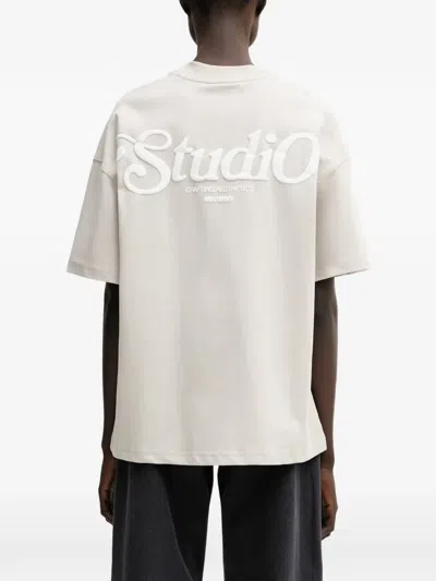 Wrstbhvr Reen V2 Logo-print T-shirt In White