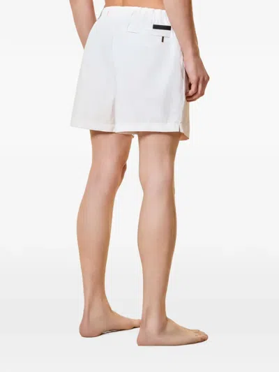Rrd Drawstring Light Shorts In White