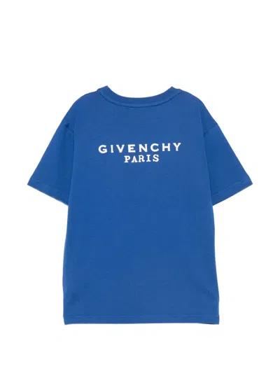 Givenchy Logo-print T-shirt In Blue