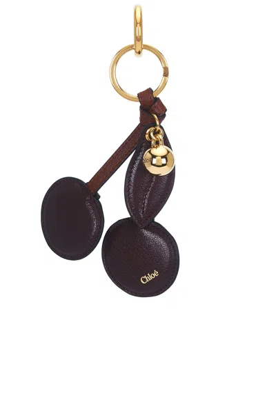 Chloé Cherry Bag Charm In Pattern