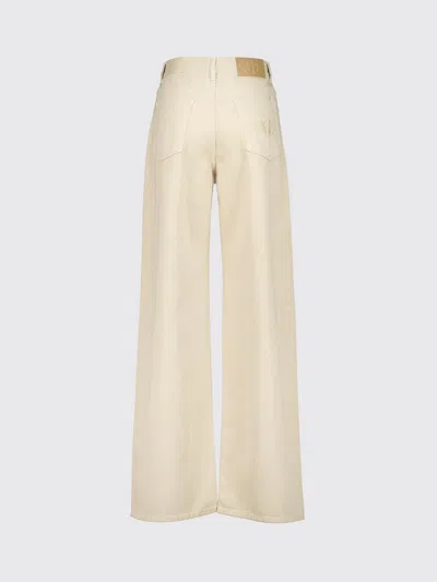 Blazé Milano Paso High Rise Denim Straight Jeans In Neutral