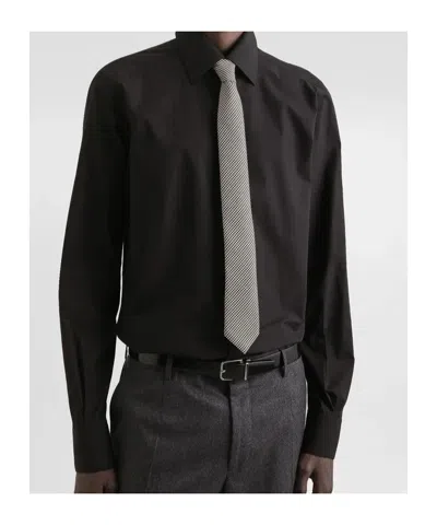 Dolce & Gabbana Check-pattern Pointed Tie In Orange