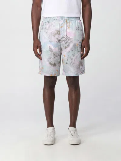 Off-white Printed Viscose Shorts In Multi