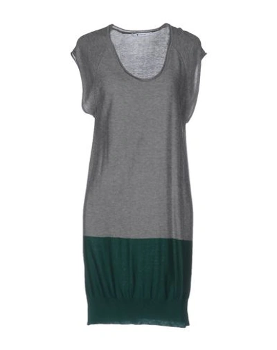 Alexander Wang T Short Dress In Grey