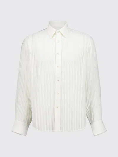 Commas Striped Shirt In White