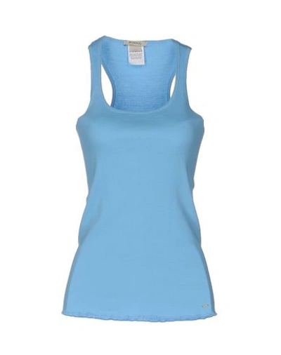 Pinko Tank Top In Azure