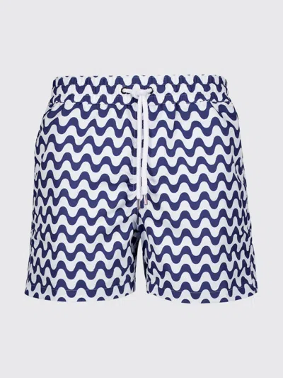 Frescobol Carioca Copacabana Sport Swim Shorts In Blue