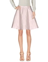 Acne Studios Knee Length Skirt In Light Pink
