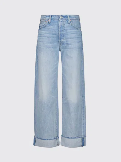Mother The Dodger Button Hover Cuff In Blue