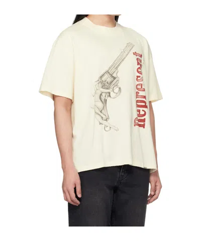 Represent Loaded With Love Crew Neck T-shirt In White