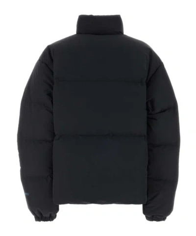 Jil Sander Polyester Down Jacket Elasticated Cuffs Pockets In Black