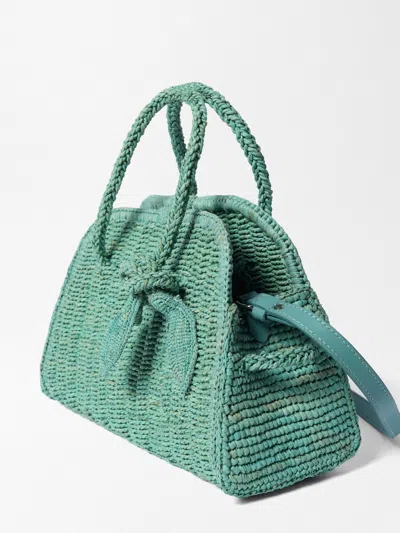 Jacquemus Double-handled Handbag In Green