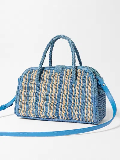Jacquemus Double-handled Handbag In Blue