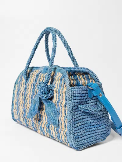 Jacquemus Double-handled Handbag In Blue