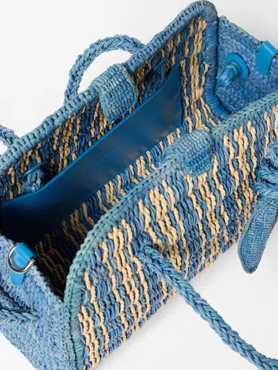 Jacquemus Double-handled Handbag In Blue