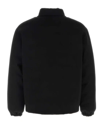 Jil Sander Long-sleeve Down Jacket In Black