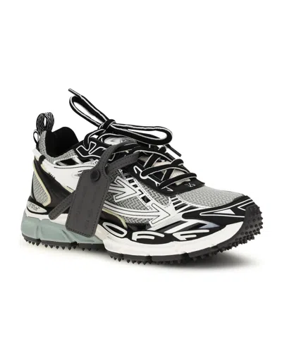 Off-white Round-toe Sneakers In Multi