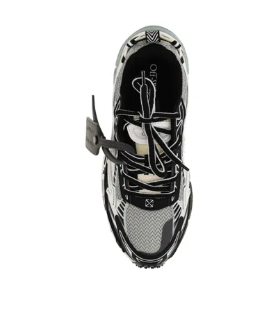 Off-white Round-toe Sneakers In Multi
