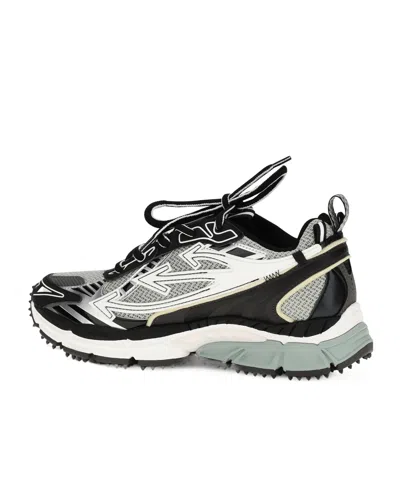 Off-white Round-toe Sneakers In Multi