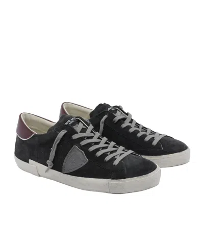 Philippe Model Prsx Suede Sneakers In Multi