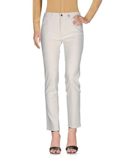 Helmut Lang Casual Pants In White