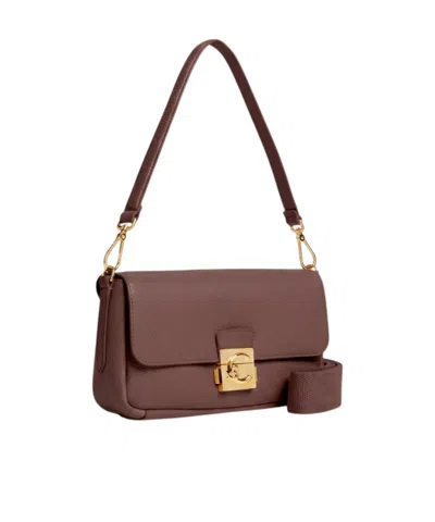 Coccinelle Medium Flap Shoulder Bag In Pattern