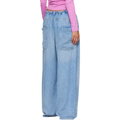 Agolde Belt-loop Jeans In Blue