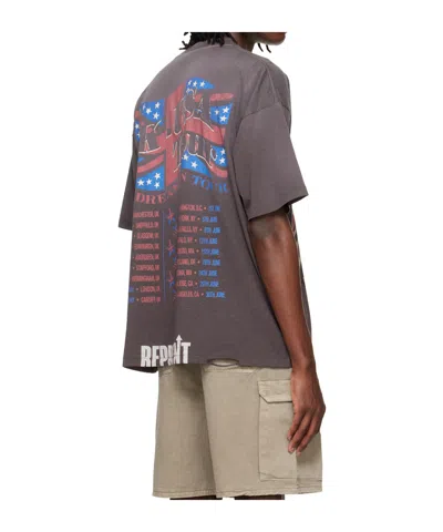 Represent Graphic Crew Neck T-shirt Short Sleeves In Multi
