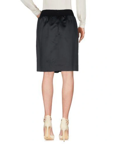 Shop Manish Arora Knee Length Skirt In Black