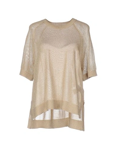 Michael Michael Kors Sweaters In Sand