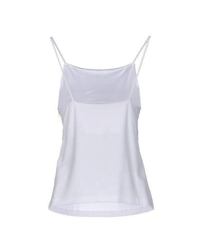 Shop Calvin Klein Collection Top In White