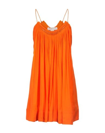Stella Mccartney Formal Dress In Orange