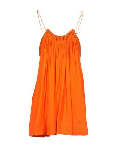 Shop Stella Mccartney Formal Dress In Orange