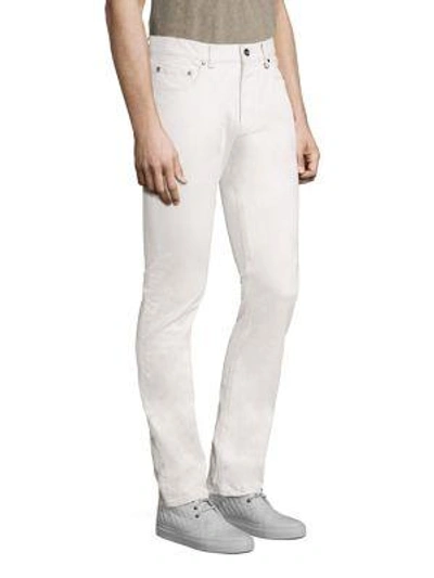 Shop John Varvatos Chelsea Skinny Jeans In Almond