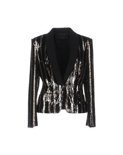 Emanuel Ungaro Sartorial Jacket In Black