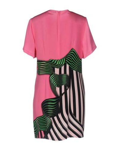 Shop Mary Katrantzou Short Dress In Pink