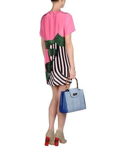 Shop Mary Katrantzou Short Dress In Pink