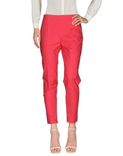 Red Valentino Casual Pants In Fuchsia