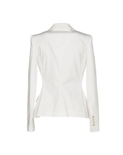 Shop Dolce & Gabbana Sartorial Jacket In White
