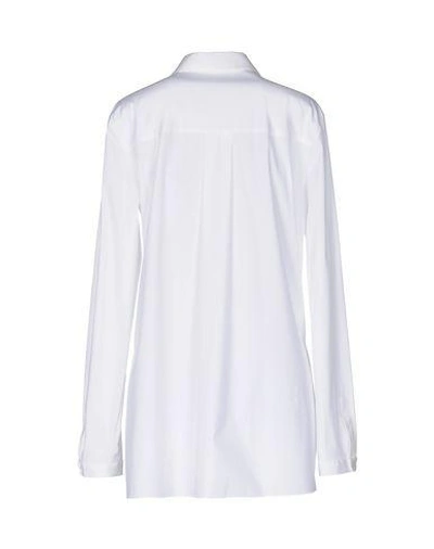 Shop Vionnet Solid Colour Shirts & Blouses In White