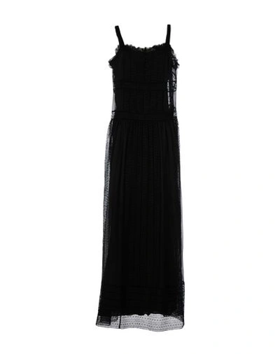Shop Philosophy Di Lorenzo Serafini Long Dress In Black