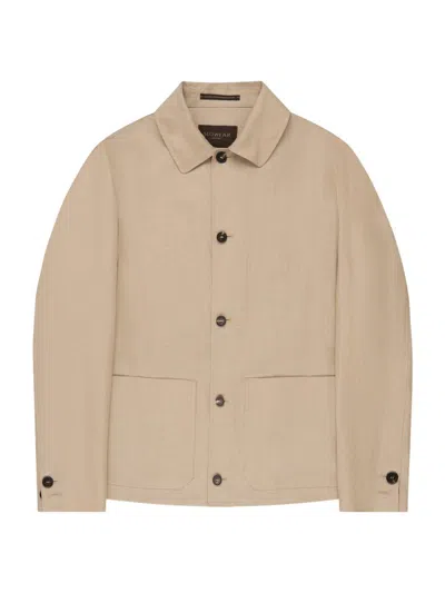 Slowear Button Jacket In Neutral
