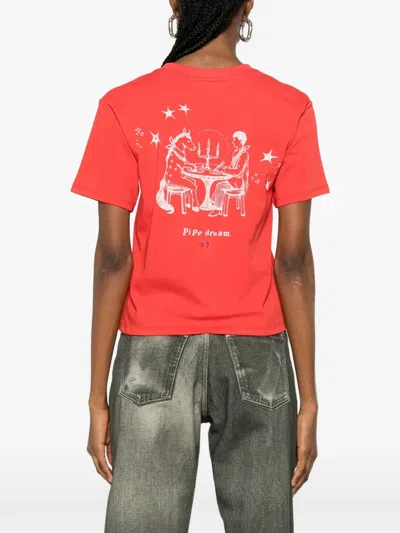 Low Classic Pipe Dream Mini T-shirt Woman Red In Red