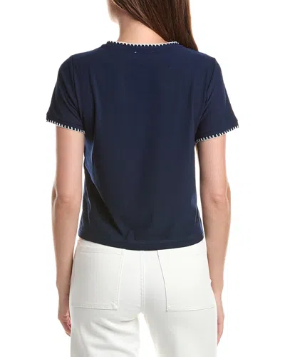 Cece Basic T-shirt In Blue