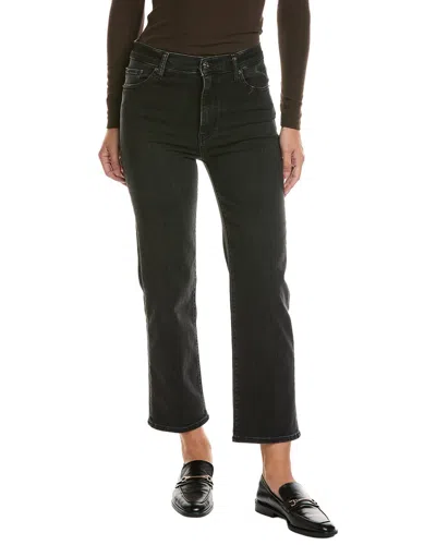 Frame Denim Meteor Pixie Le Sleek Straight Jean In Black