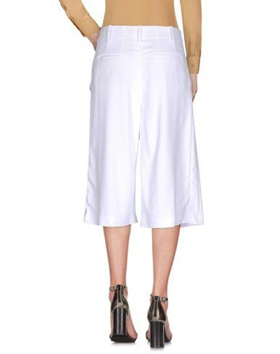 Shop Alice And Olivia Cropped Pants & Culottes In White