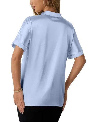 Adele Berto Top In Blue