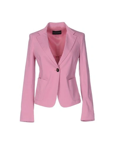 Emporio Armani Suit Jackets In Pink