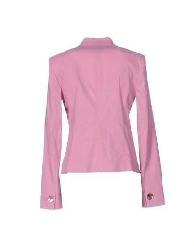 Shop Emporio Armani Suit Jackets In Pink