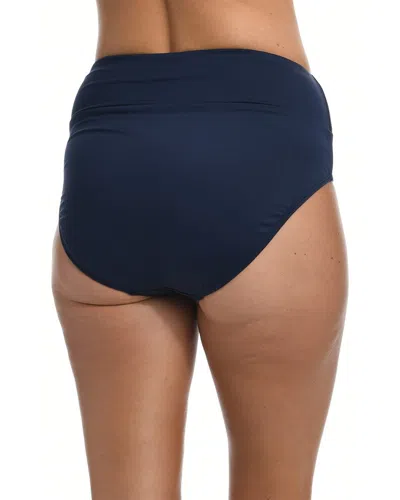 24th & Ocean 24th And Ocean Solid Swim Bottom In Blue